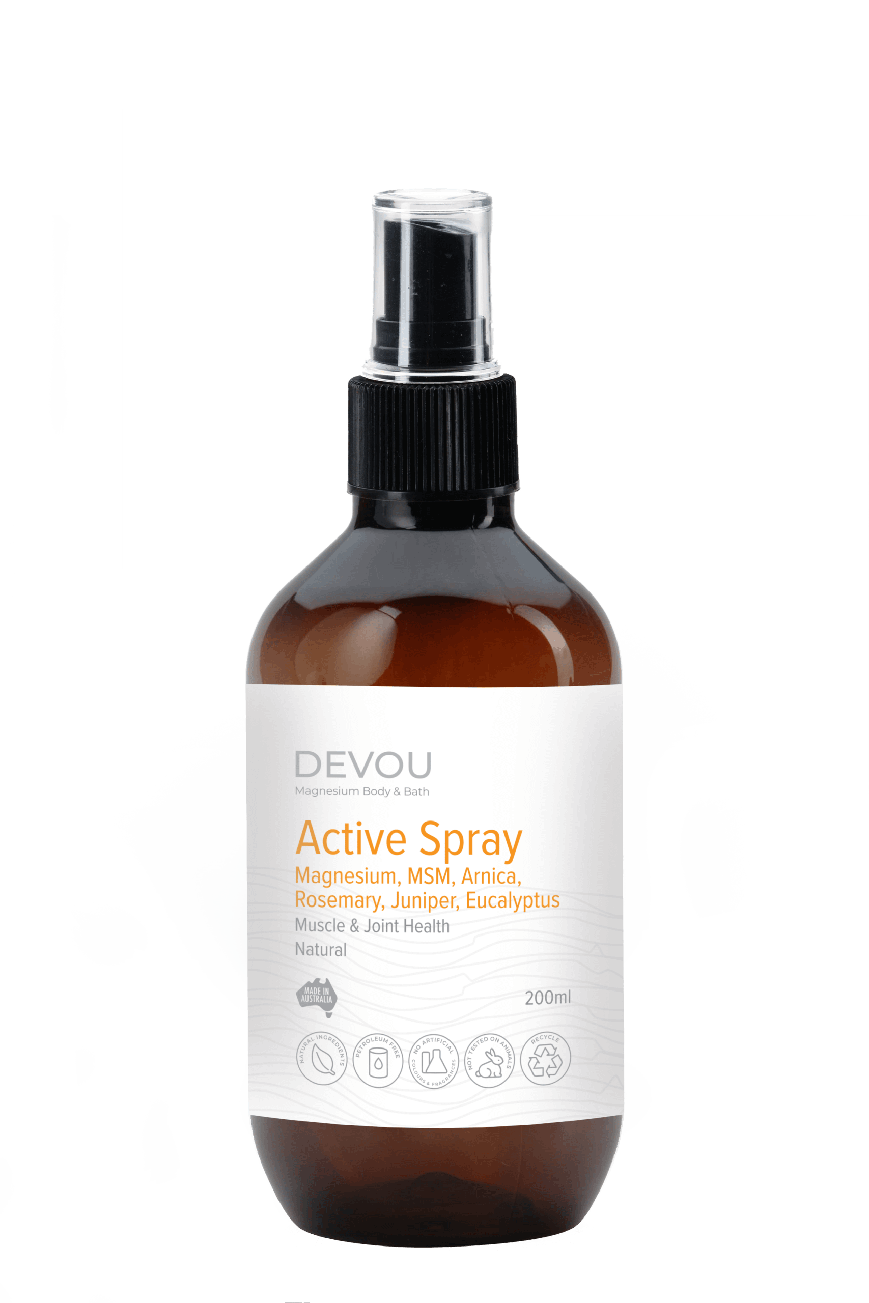Active Magnesium Spray is ideal for muscle and joint health. Active Magnesium Cream assists you to stay active for longer.