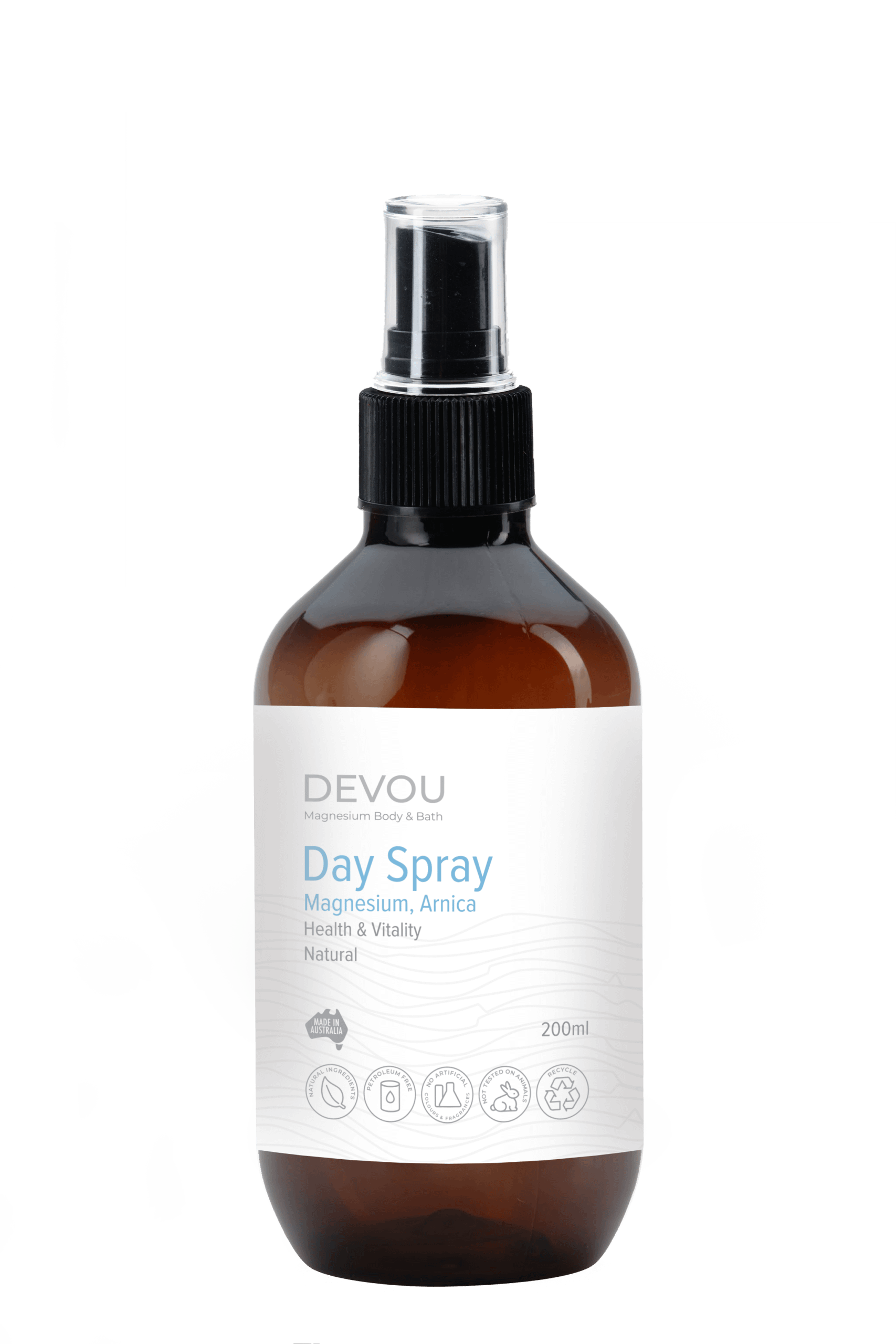Boost your magnesium levels with DEVOU Day Spray