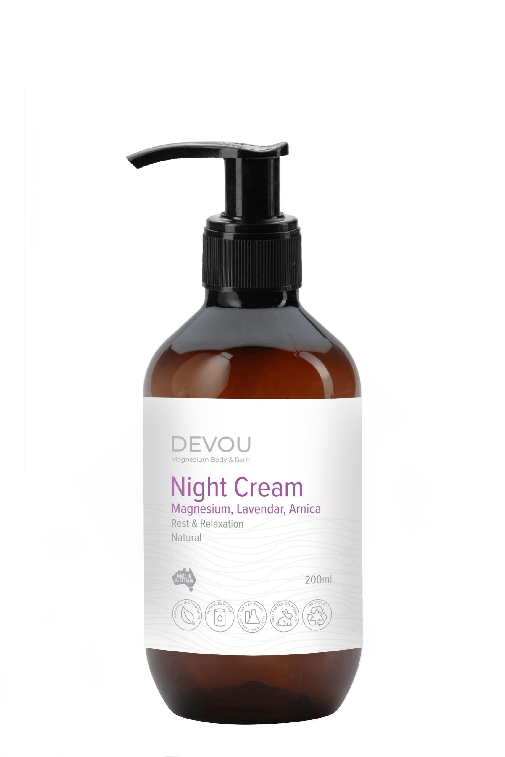 Get a good night sleep with DEVOU Night Cream