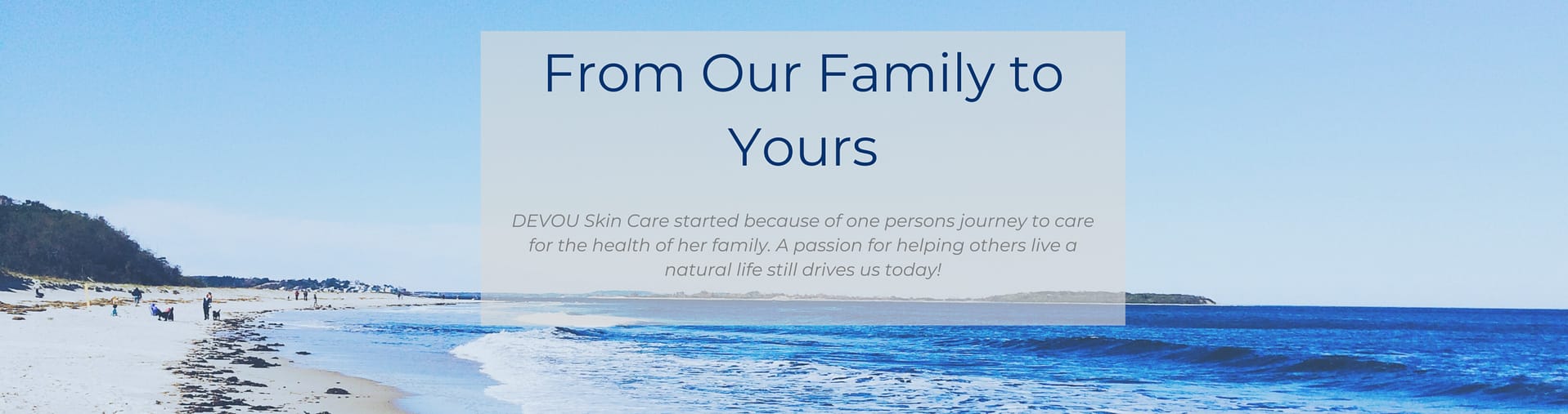 DEVOU web banner Family to yours DEVOU Wellbeing