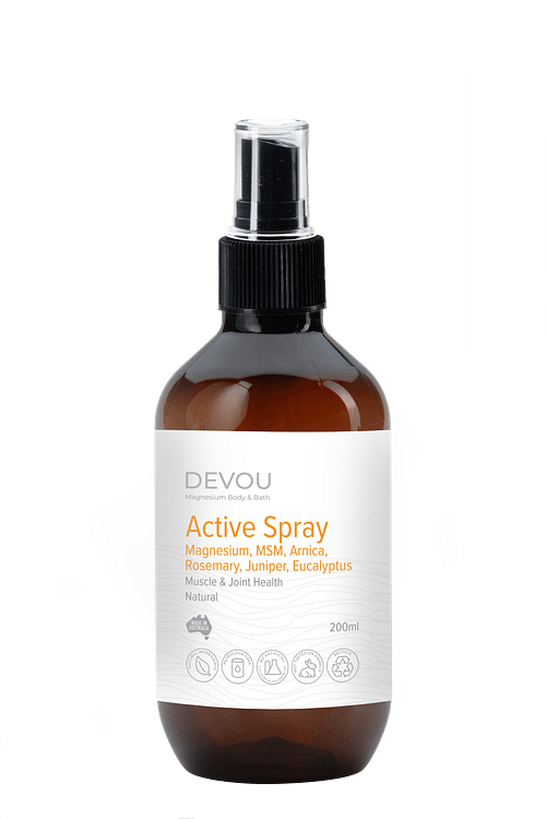 Active Magnesium Spray is ideal for muscle and joint health. Active Magnesium Cream assists you to stay active for longer.