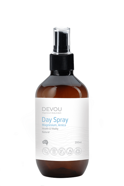 Boost your magnesium levels with DEVOU Day Spray