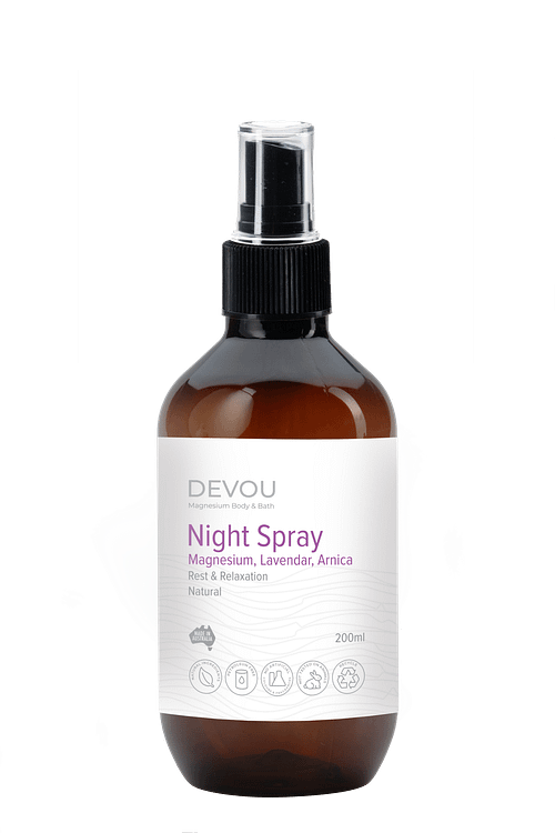 Get a good night sleep with DEVOU Night Spray