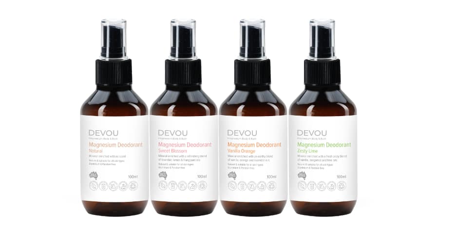 DEVOU Natural Magnesium Deodorant