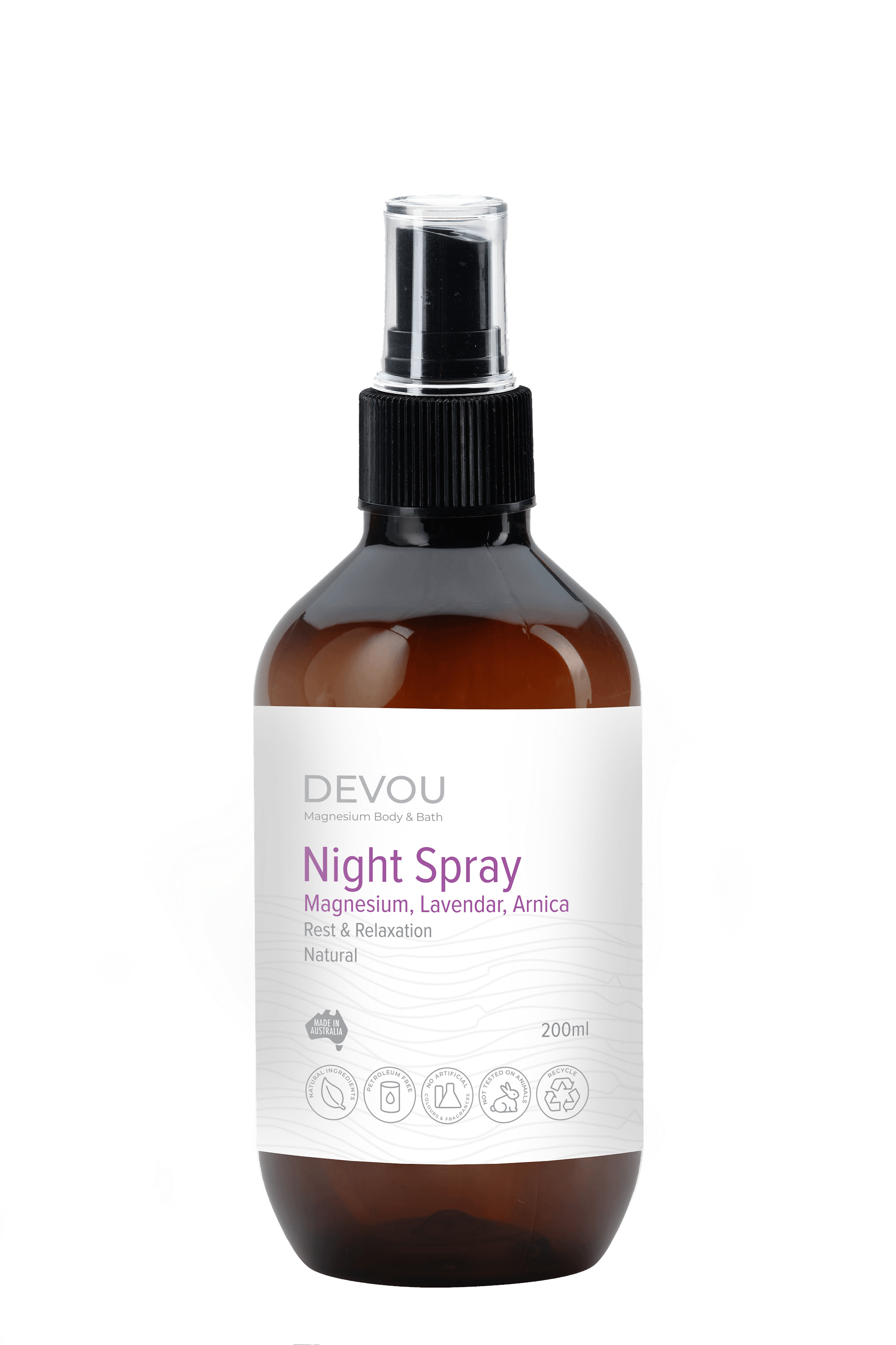 Get a good night sleep with DEVOU Night Spray