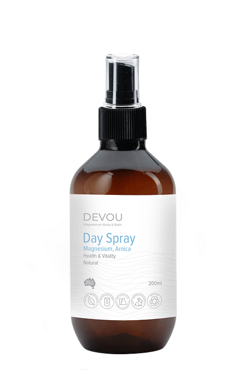 Boost your magnesium levels with DEVOU Day Spray