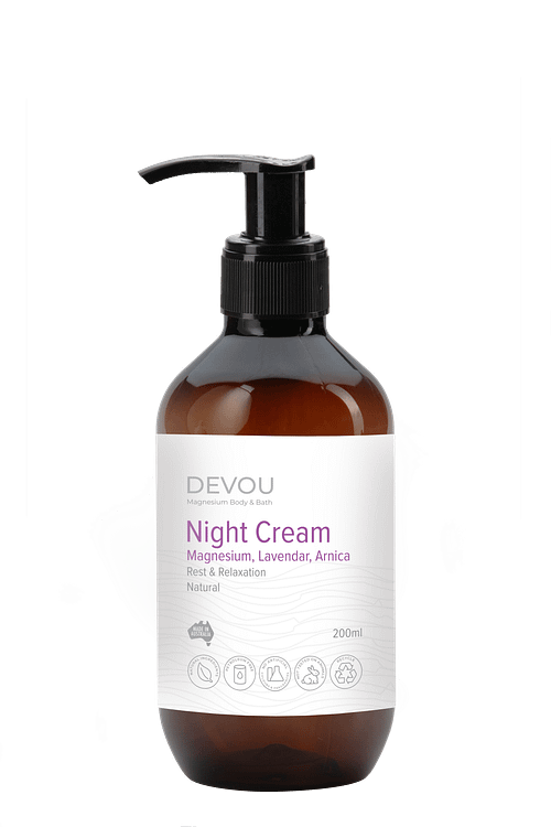 Get a good night sleep with DEVOU Night Cream