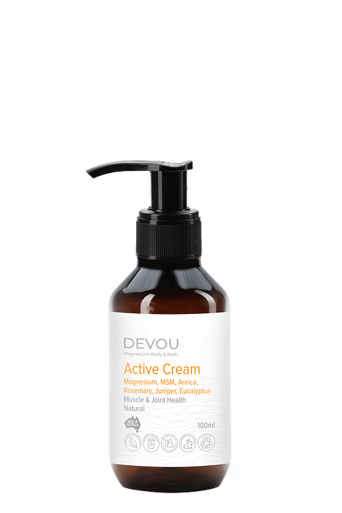 Active Magnesium Cream is ideal for muscle and joint health. Active Magnesium Cream assists you to stay active for longer.