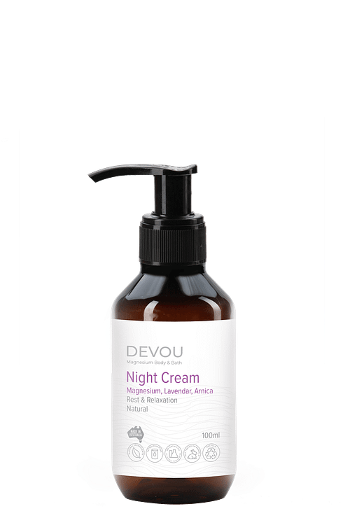 Get a good night sleep with DEVOU Night Cream